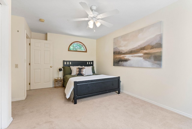 6204 E Custer Ln, Spokane, WA 99223 - bedroom featuring carpet floors and a ceiling fan