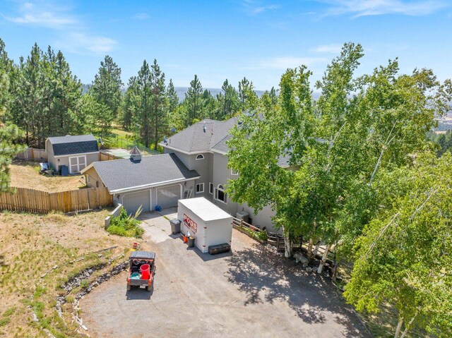 6204 E Custer Ln, Spokane, WA 99223 - view from above of property