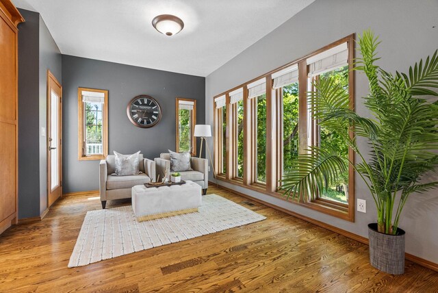 6204 E Custer Ln, Spokane, WA 99223 - living area featuring light wood finished floors