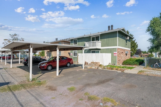 6125 N Addison St, Spokane, WA 99208 - view of front of house featuring covered parking