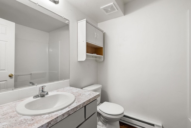 6125 N Addison St, Spokane, WA 99208 - bathroom featuring baseboard heating and vanity