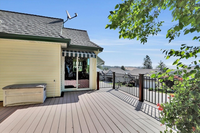 8722 E Boardwalk Ln, Spokane, WA 99212 - view of wooden terrace