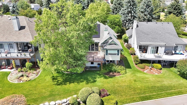 8722 E Boardwalk Ln, Spokane, WA 99212 - view from above of property