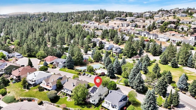 8722 E Boardwalk Ln, Spokane, WA 99212 - aerial view of residential area