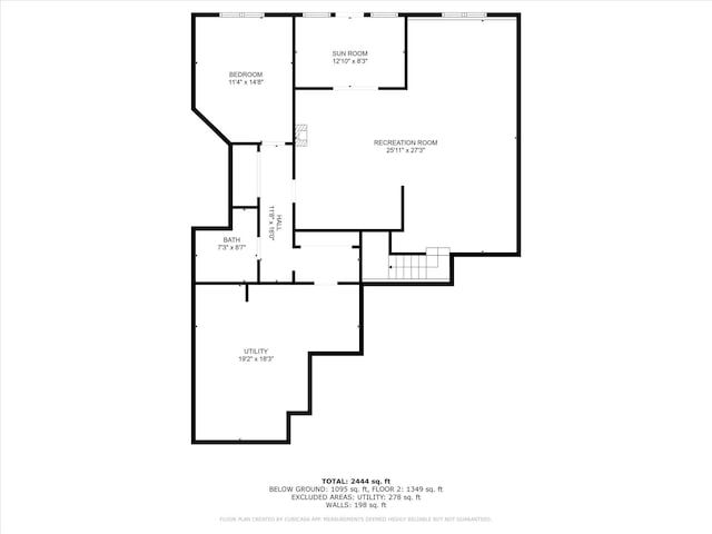 8722 E Boardwalk Ln, Spokane, WA 99212 - view of floor plan / room layout
