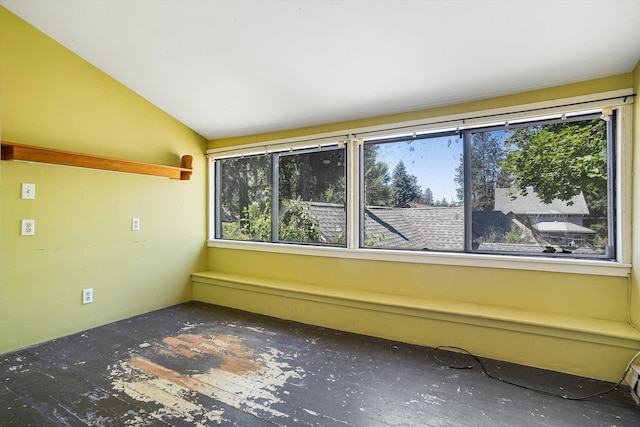 1304 W 15th Ave, Spokane, WA 99203 - empty room with healthy amount of natural light and vaulted ceiling