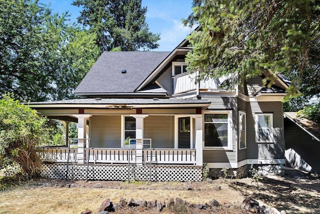 1304 W 15th Ave, Spokane, WA 99203 - view of front of house with a porch and roof with shingles