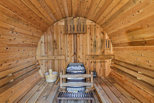 4232 E 10th Ave, Spokane, WA 99202 - relaxing sauna with wooden walls and wood ceiling