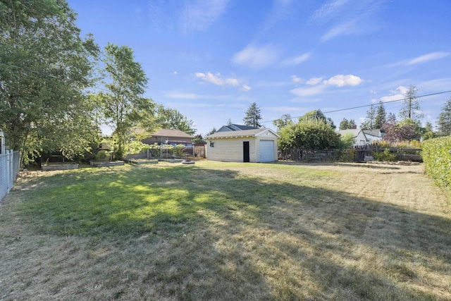 7225 E 11th Ave, Spokane, WA 99212 - fenced backyard featuring an outbuilding