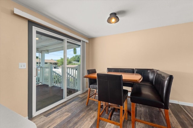 14020 S Sharp Ave, Spokane Valley, WA 99216 - dining room with wood finished floors and baseboards