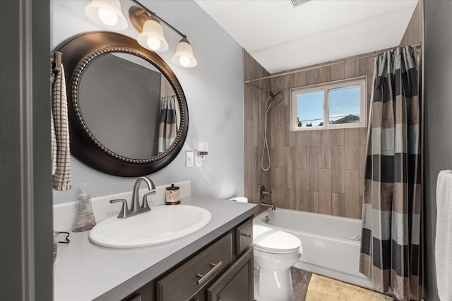 14020 S Sharp Ave, Spokane Valley, WA 99216 - full bath featuring vanity and shower / bath combination with curtain