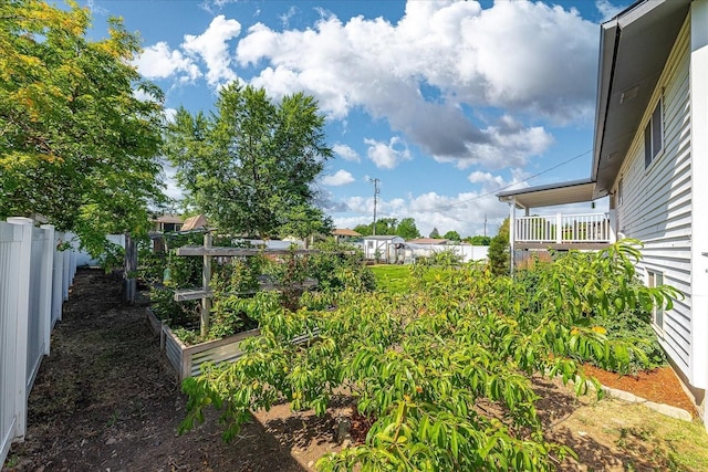 14020 S Sharp Ave, Spokane Valley, WA 99216 - fenced backyard featuring a garden