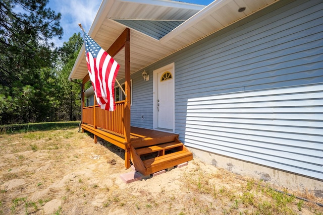 9801 Lakeshore Dr, Sagle, ID 83860 - property entrance featuring covered porch