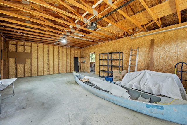 9801 Lakeshore Dr, Sagle, ID 83860 - garage with a garage door opener