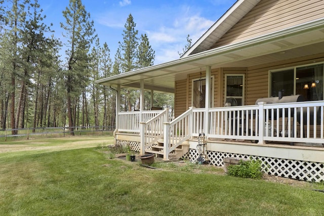 7905 W Seven Mile Rd, Nine Mile Falls, WA 99026 - view of home's exterior with a deck