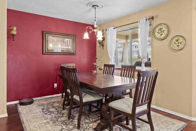 7905 W Seven Mile Rd, Nine Mile Falls, WA 99026 - dining space featuring wood finished floors