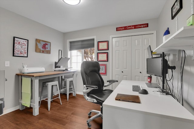 4116 S S Tenfel Ln, Spokane, WA 99223 - office space featuring wood finished floors