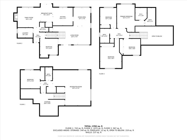 4116 S S Tenfel Ln, Spokane, WA 99223 - view of floor plan / room layout