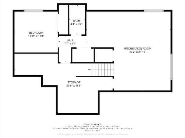 4116 S S Tenfel Ln, Spokane, WA 99223 - view of home floor plan