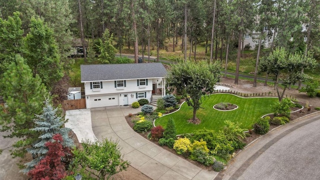 3929 S Best Ct, Veradale, WA 99037 - view of front of property with a garage and driveway