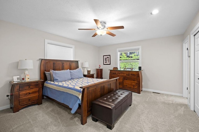 3929 S Best Ct, Veradale, WA 99037 - bedroom with light carpet and a ceiling fan