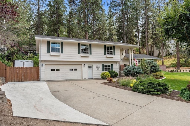 3929 S Best Ct, Veradale, WA 99037 - view of front of house with an attached garage and driveway
