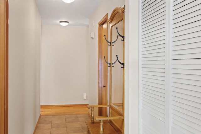 4211 S Greystone Ln Unit 4211, Spokane, WA 99223 - corridor with light tile patterned floors and baseboards