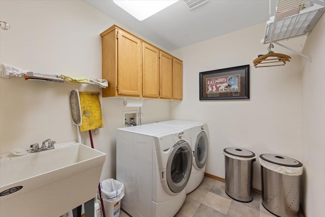 4211 S Greystone Ln Unit 4211, Spokane, WA 99223 - laundry room featuring washer and clothes dryer and cabinet space