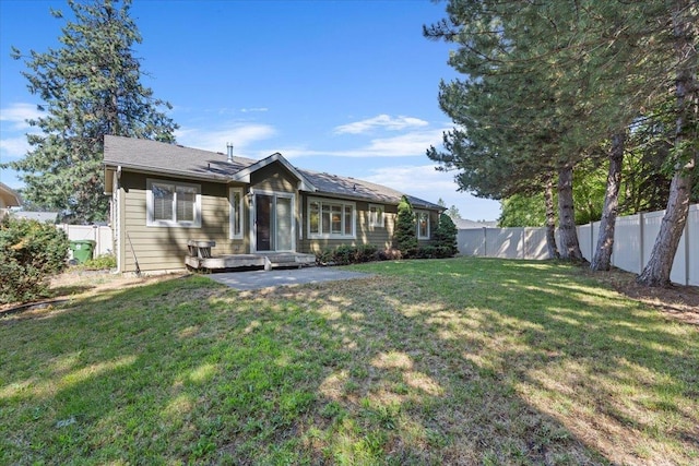 4211 S Greystone Ln Unit 4211, Spokane, WA 99223 - view of front of property featuring a fenced backyard and a patio area