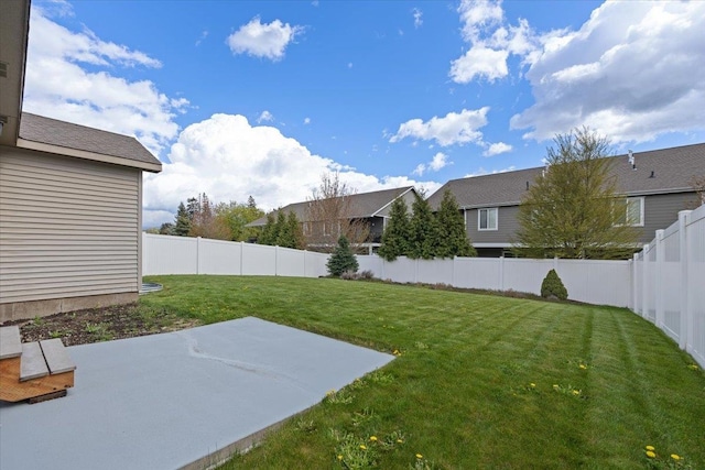 14316 E 31st Ln, Veradale, WA 99037 - fenced backyard featuring a patio and a residential view