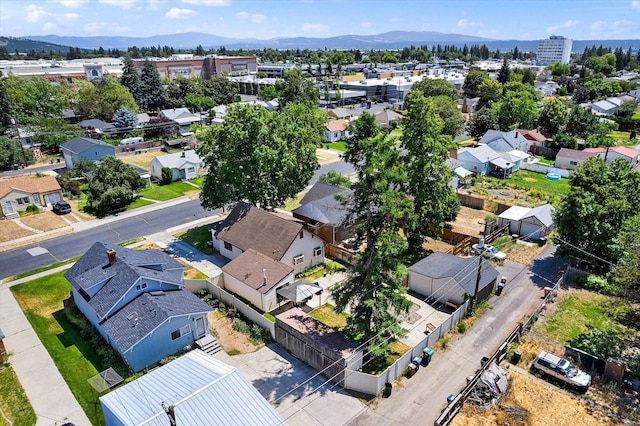 5003 N Normandie St, Spokane, WA 99205 - aerial perspective of suburban area with a mountainous background