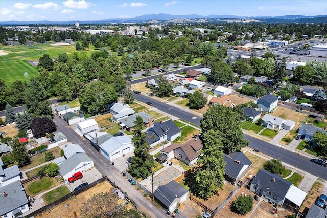 5003 N Normandie St, Spokane, WA 99205 - aerial perspective of suburban area featuring a mountain backdrop