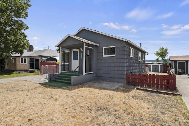 5218 E Commerce Ave, Spokane, WA 99212 - view of front of home featuring a storage unit