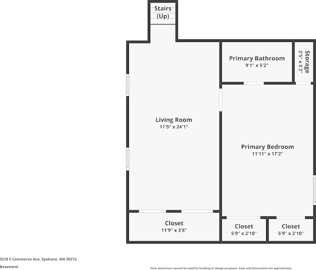 5218 E Commerce Ave, Spokane, WA 99212 - view of room layout