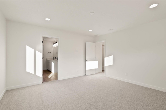 6203 E 13th Ln, Spokane Valley, WA 99212 - unfurnished bedroom featuring carpet and recessed lighting