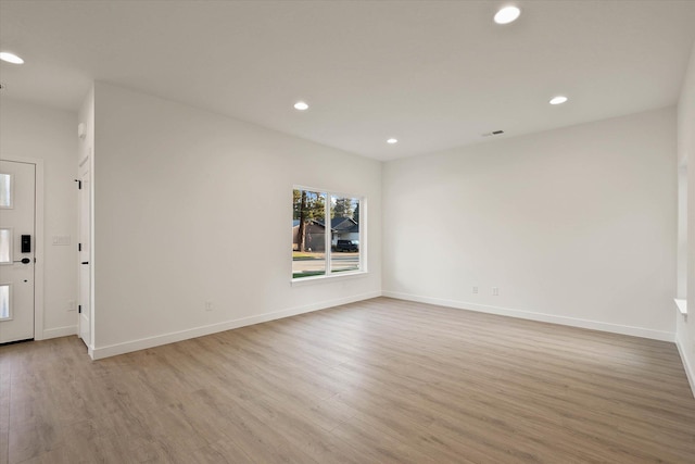 6203 E 13th Ln, Spokane Valley, WA 99212 - unfurnished room featuring recessed lighting and wood finished floors