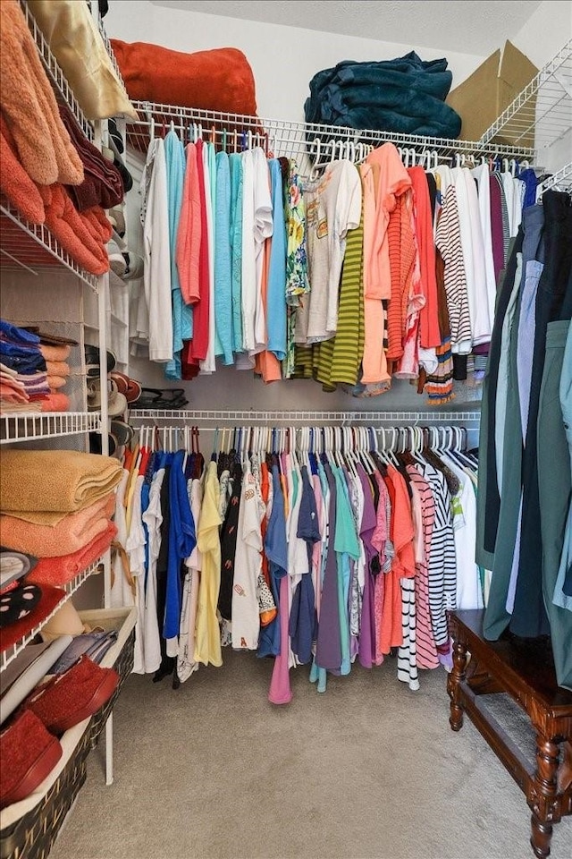 8710 E Sugar Pine Ln, Spokane, WA 99217 - walk in closet with carpet floors