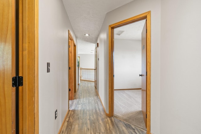 8603 E Columbia Park Dr, Spokane Valley, WA 99212 - hallway with wood finished floors and recessed lighting