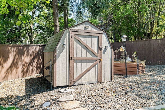 8603 E Columbia Park Dr, Spokane Valley, WA 99212 - view of shed featuring a fenced backyard