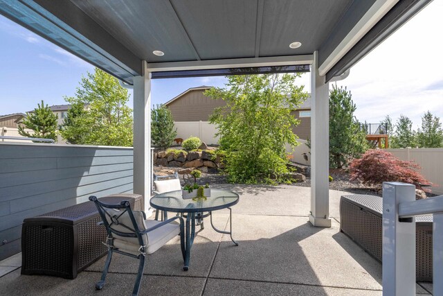 705 W Basalt Ridge Dr, Spokane, WA 99224 - view of patio / terrace