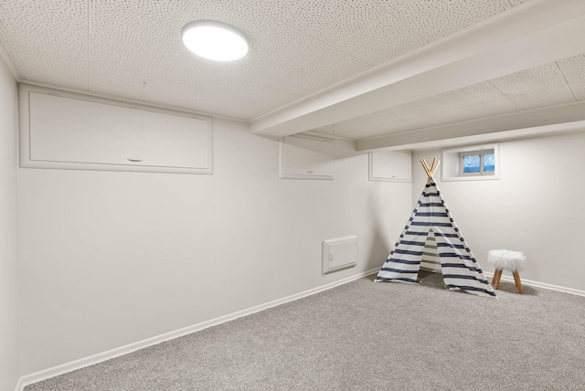 1115 E Everett Ave, Spokane, WA 99207 - basement with carpet flooring and baseboards