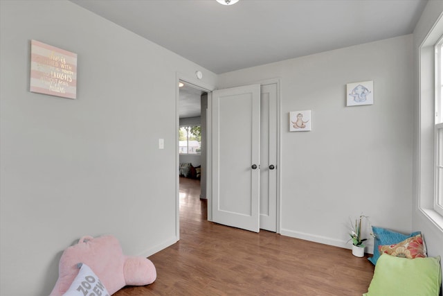 5704 N Milton St, Spokane, WA 99205 - unfurnished room with wood finished floors and baseboards