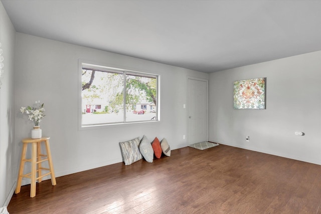 5704 N Milton St, Spokane, WA 99205 - unfurnished room featuring wood finished floors and baseboards