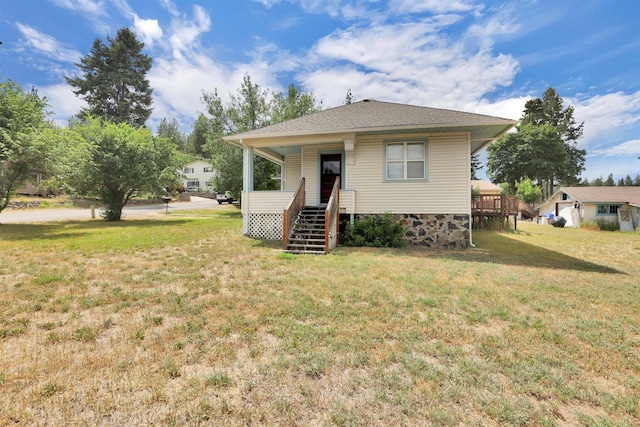 3504 W 2nd Ave, Spokane, WA 99224 - view of front facade with a front lawn