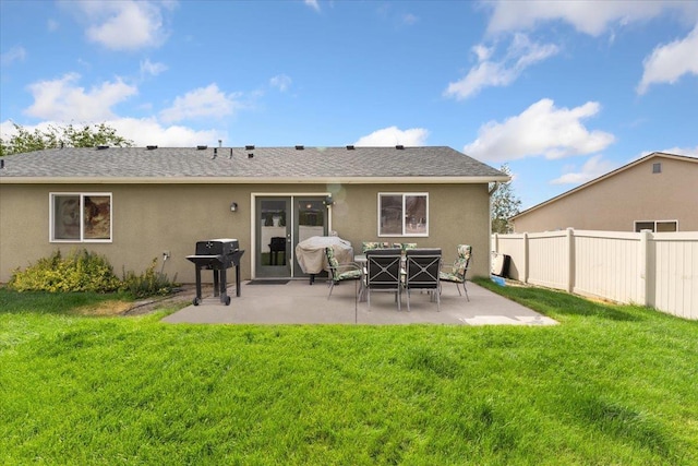 7619 S Camille Ct, Cheney, WA 99004 - rear view of property featuring a patio area and stucco siding