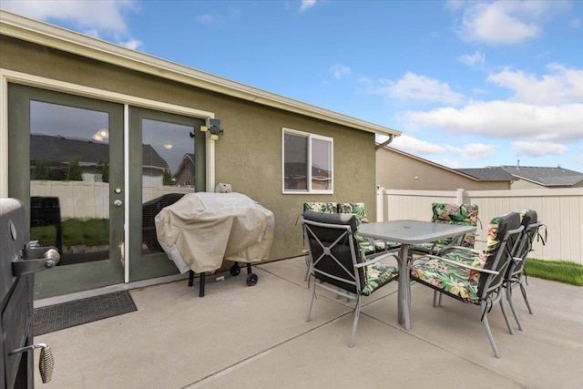 7619 S Camille Ct, Cheney, WA 99004 - view of patio / terrace featuring a grill and outdoor dining space