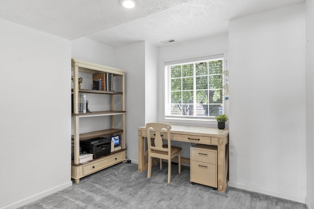 5706 W Excell Ave, Spokane, WA 99208 - office with a textured ceiling and light carpet