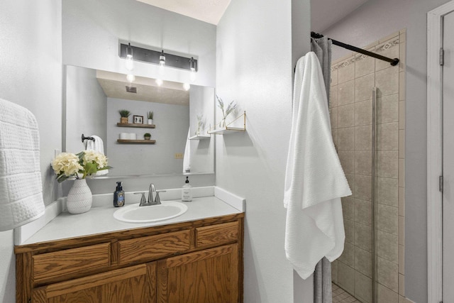 5706 W Excell Ave, Spokane, WA 99208 - full bathroom with a stall shower and vanity