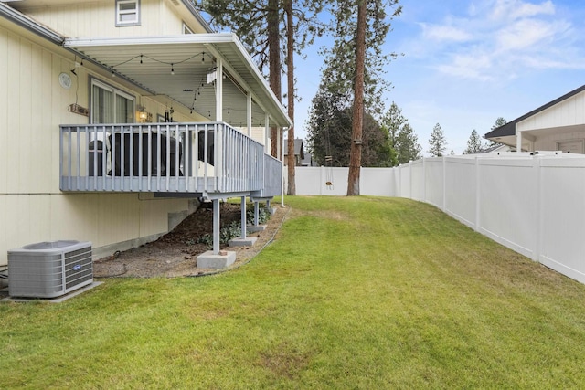 5706 W Excell Ave, Spokane, WA 99208 - fenced backyard with a deck