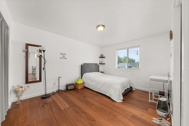 17609 E 2nd Ln, Spokane Valley, WA 99016 - bedroom with wood finished floors and baseboards